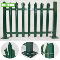 Galvanized D Seção de aço Picket Palisade Security Cere